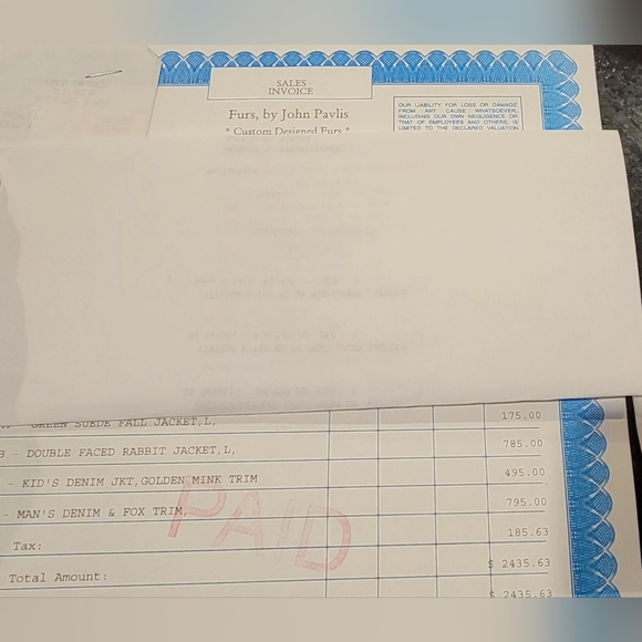 Ladies Tanned Leather Dyed Rabbit Fur Jacket - Picture 4 of 8